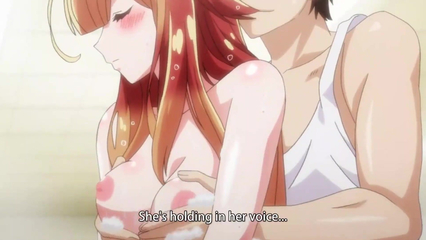 Сделал рыжей девушке массаж сисечек, а затем раздел и трахнул